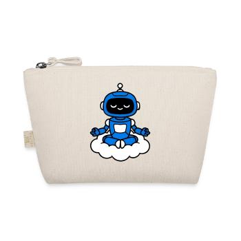 AI Human Fan Club Hovering Robot - Organic Pouch - nature - Front