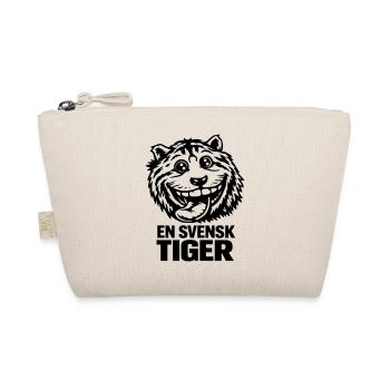 Ein schwedischer Tiger - Bio-Täschchen - Natur - Vorne
