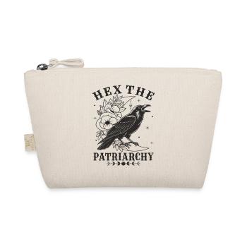 Hex The Patriarchy Feministisches Statement - Bio-Täschchen - Natur - Vorne