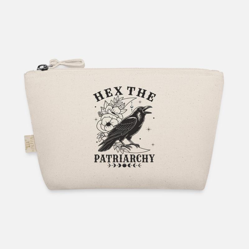 Hex The Patriarchy Feministisches Statement Bio-Täschchen