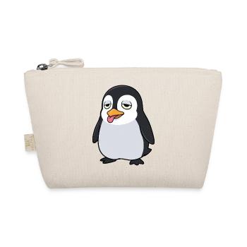 Dessin animé Penguin Fatigué, langue tombante - Trousse biologique - nature - Devant