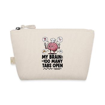 Brain Chef: Too Many Tabs Open - Organic Pouch - nature - Front