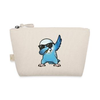 Tamponnement de Budgie Blue - Trousse biologique - nature - Devant