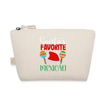 Mexico Pride & Home Mexican Mexico Flag - Organic Pouch - nature - Front