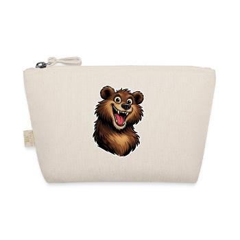 Tête d’ours joyeuse dans un style dessin animé. - Trousse biologique - nature - Devant