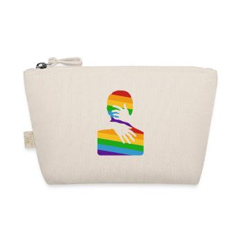 Embrace me - Organic Pouch - nature - Front