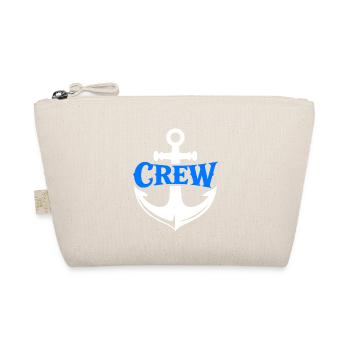 Blue Anchor Crew Logo - Organic Pouch - nature - Front