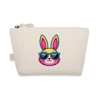Lapin Néon avec Lunettes Colorées - Trousse biologique - nature - Devant