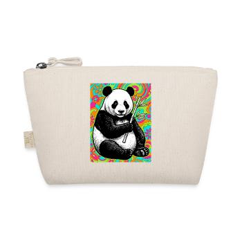 Panda - Bio-Täschchen - Natur - Vorne