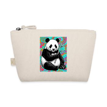 Panda - Bio-Täschchen - Natur - Vorne