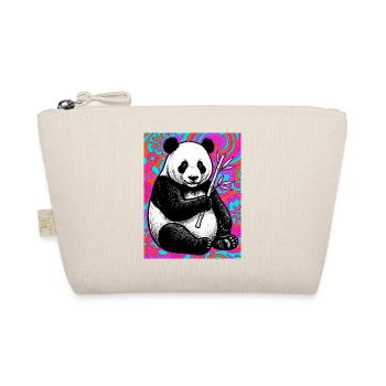 Panda - Bio-Täschchen - Natur - Vorne