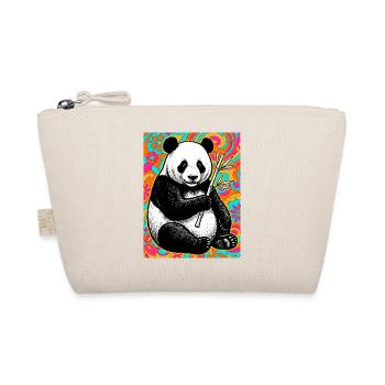 Panda - Bio-Täschchen - Natur - Vorne