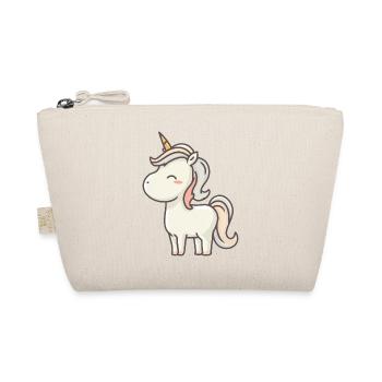 Einhorn - Bio-Täschchen - Natur - Vorne