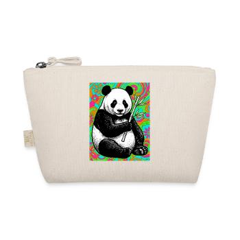 Panda - Bio-Täschchen - Natur - Vorne