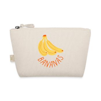 Bananes Chemise aux fruits drôles Mignonne design de nourriture estivale - Trousse biologique - nature - Devant