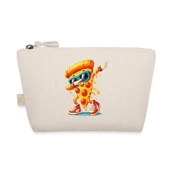 Tasser la pizza avec des lunettes de soleil, la danse Dab Pizza au fromage - Trousse biologique - nature - Devant