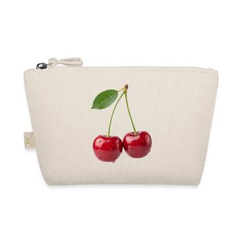 Kirsche Kirschen Cherry Shirt, hoodie, Shorts - Bio-Täschchen - Natur - Vorne