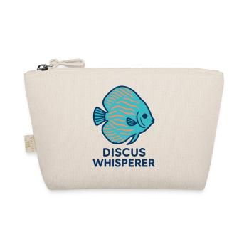 Passionate about Blue and Orange Discus Fish - Organic Pouch - nature - Front