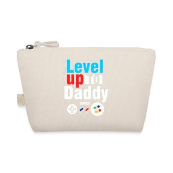 Level Up To Dad Gamer Shirt - Bio-Täschchen - Natur - Vorne