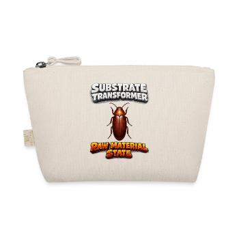 A detailed illustration of the Stegobium Paniceum - Organic Pouch - nature - Front