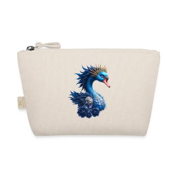 Oiseau bleu royal avec couronne - Trousse biologique - nature - Devant