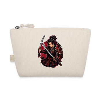 Combattant Samouraï dans Red Swirl - Trousse biologique - nature - Devant