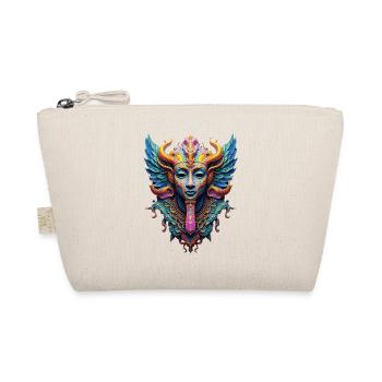 Balinese Budda Style God - Fantasy Art - Organic Pouch - nature - Front