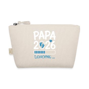 Cadeau drôle Papa Papa 2026 - Trousse biologique - nature - Devant