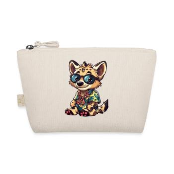 Hyena Comic Vacation - Organic Pouch - nature - Front