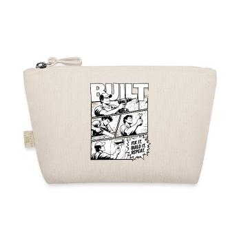 Built Fix It Build It Repeat - Bio-Täschchen - Natur - Vorne