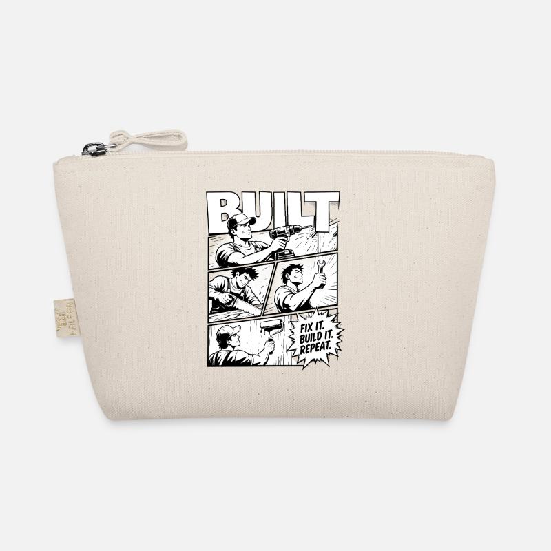 Built Fix It Build It Repeat Bio-Täschchen