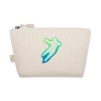 Silhouette de saut néon de handball - Trousse biologique - nature - Devant