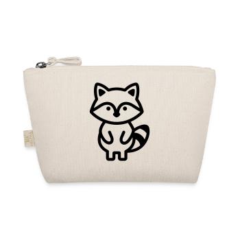 raccoon - Organic Pouch - nature - Front
