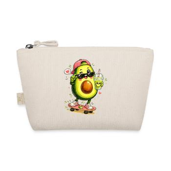 Avocado Skater with Drink - Organic Pouch - nature - Front