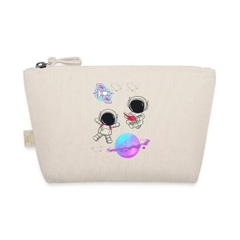 Colorful astronauts in orbit - Organic Pouch - nature - Front