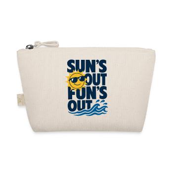 Suns Out Funs Out Summer - Organic Pouch - nature - Front