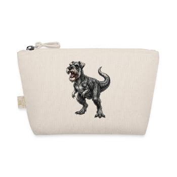 Schnauzer T - REX - Organic Pouch - nature - Front