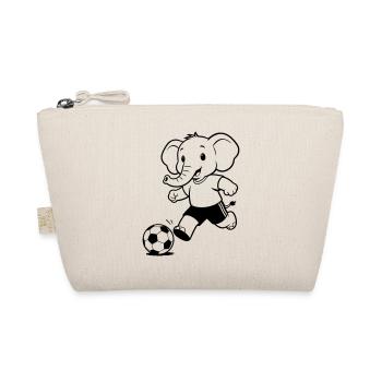 Elephant Football - Bio-Täschchen - Natur - Vorne