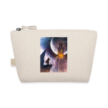 Moon and Fire Castle - Organic Pouch - nature - Front