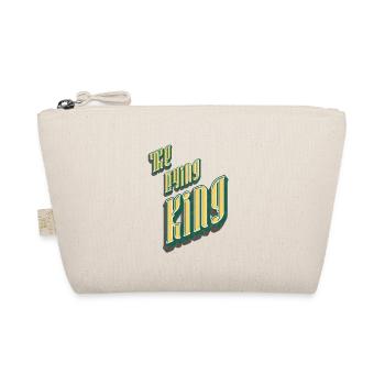 Vintage König Typo Retro - Le Roi vivant - Trousse biologique - nature - Devant