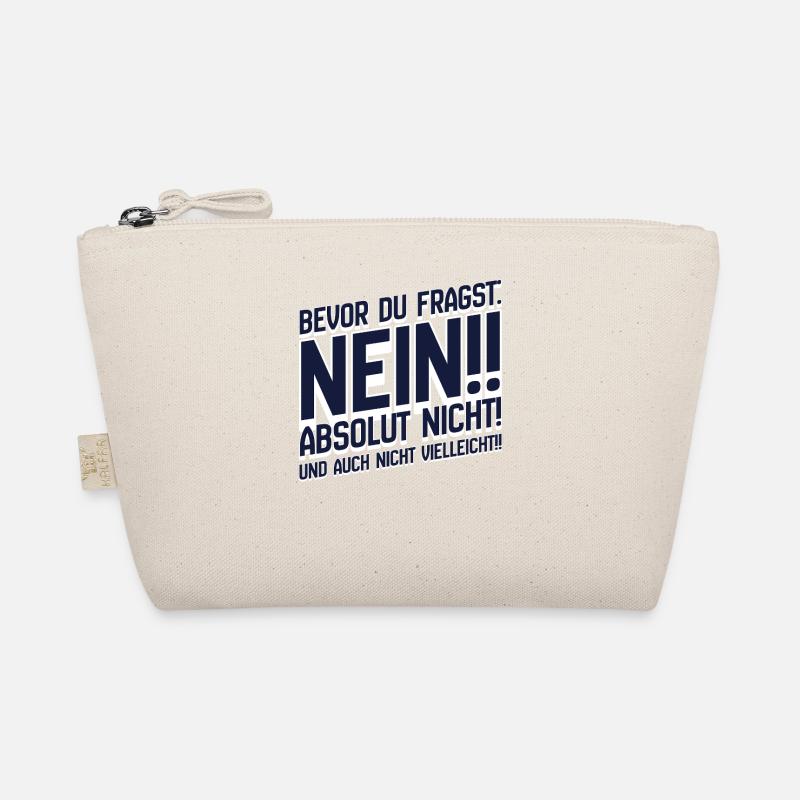 Bevor Du Fragst: Nein Absolut Nein - Bio-Täschchen - Natur