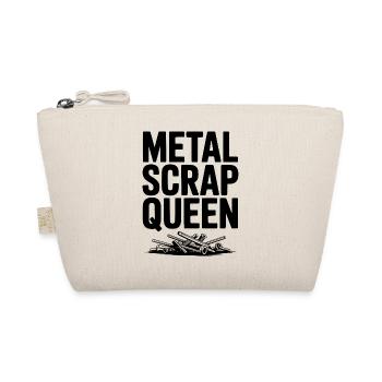 Metal Scrap Queen - Organic Pouch - nature - Front