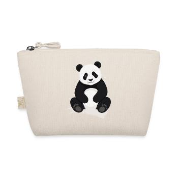 Motif de bande dessinée panda mignon - Trousse biologique - nature - Devant