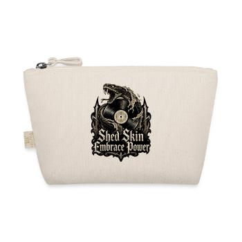 Shed Skin Embrace Power - Snake Vinyl Metal - Organic Pouch - nature - Front