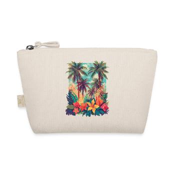 Tropical Blossom Beach - Organic Pouch - nature - Front