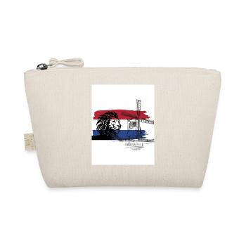 Dutch skyline with lion and windmill - Organic Pouch - nature - Front