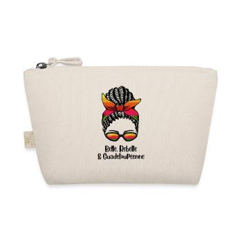 Belle Rebelle Et Guadeloupeenne T-Shirt Cadeau ... - Trousse biologique - nature - Devant