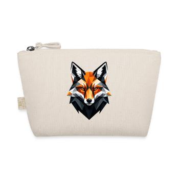 Tête de renard géométrique - Trousse biologique - nature - Devant