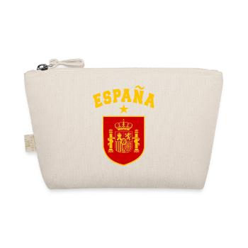 SPANIEN SPAIN España EUROPA SPANISCHE SPORT FAN - Bio-Täschchen - Natur - Vorne