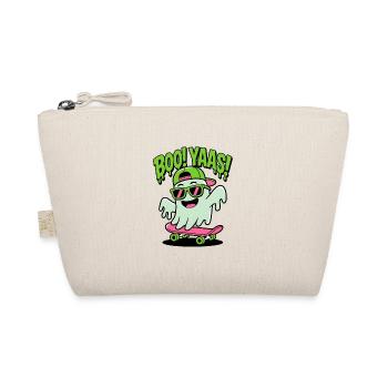 Skateboard Sprite BOO YAAS - Organic Pouch - nature - Front